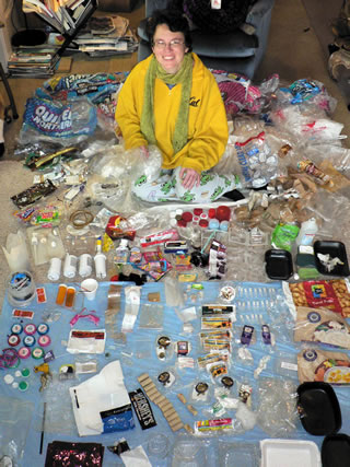 Beth Terry's 2007 plastic collection