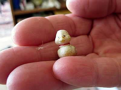 miniature plastic duck