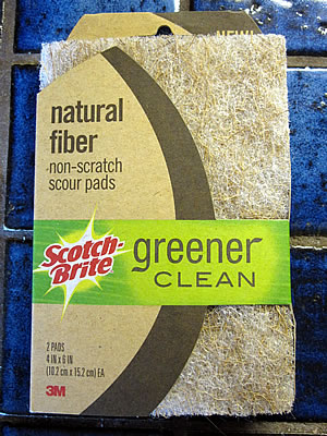 Scotch Brite scrubber