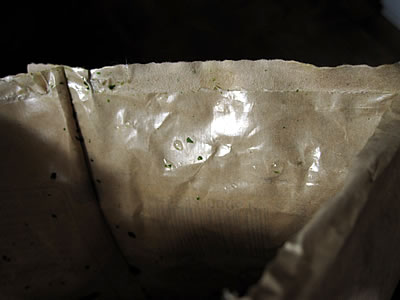 Stahlbush Island Farms biodegradable frozen spinach bag Stahlbush Island Farms biodegradable frozen spinach bag