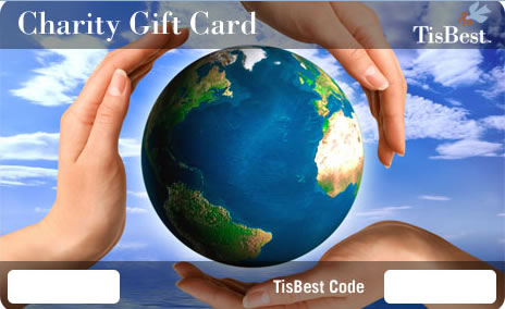 Charitable gift card