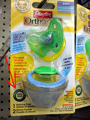 BPA-free pacifier BPA-free pacifier