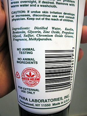 Queen Helene mint julep masque ingredients Queen Helene mint julep masque ingredients