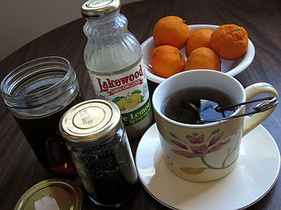 tea with honey and lemon tea with honey and lemon