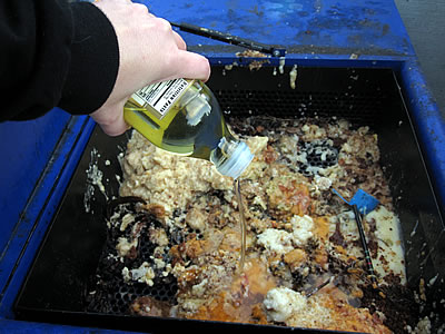 Oakland Whole Foods grease recycling station Oakland Whole Foods grease recycling station