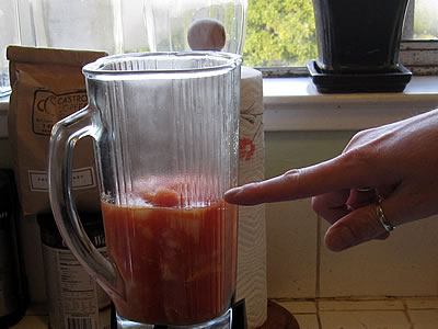 making homemade ketchup making homemade ketchup