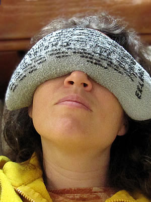 Rice sock for headache Rice sock for headache