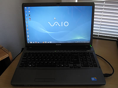 Sony Vaio laptop computer
