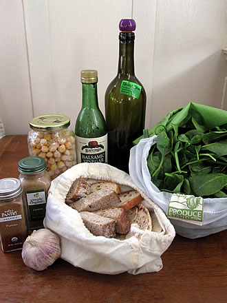 Mark Bittman's spinach and chickpeas Mark Bittman's spinach and chickpeas